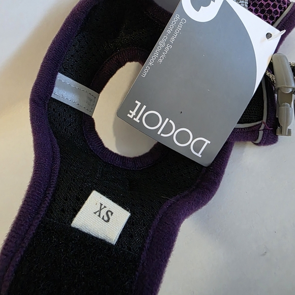 DOCIOTE Reflective Cool Purple Mesh Dog Harness XS. - Picture 2 of 3